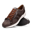 Marco Di Milano Verona Python & Calfskin Sneakers Brown