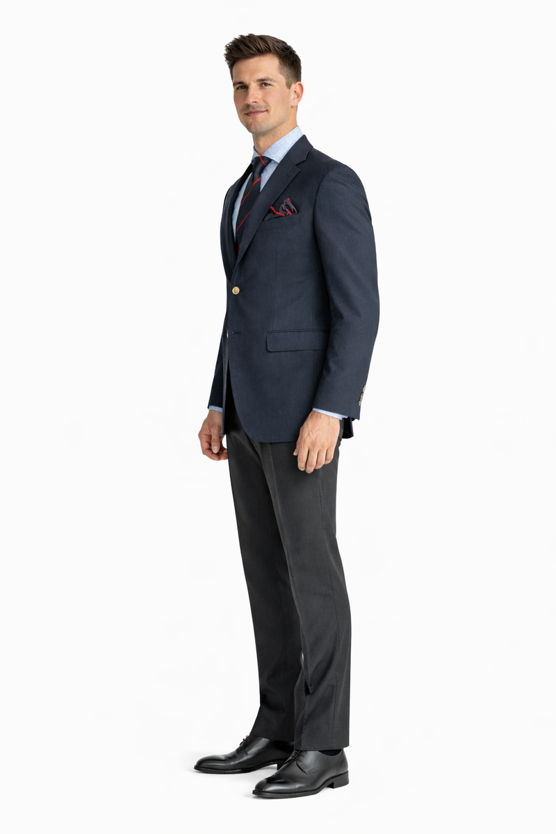 Wholesale Mens Jackets - Wholesale Blazer -Navy Blazer