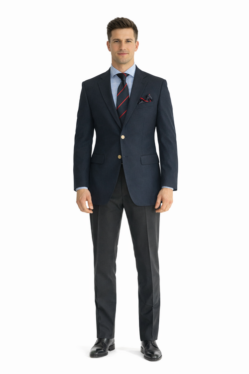 Wholesale Mens Jackets - Wholesale Blazer -Navy Blazer