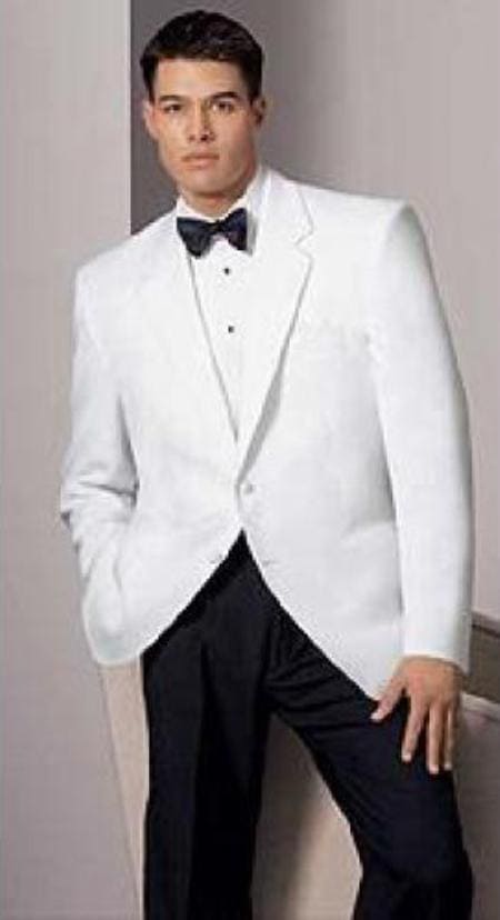 2 Button White Dinner Jacket Albertonardonistore Alberto Nardoni