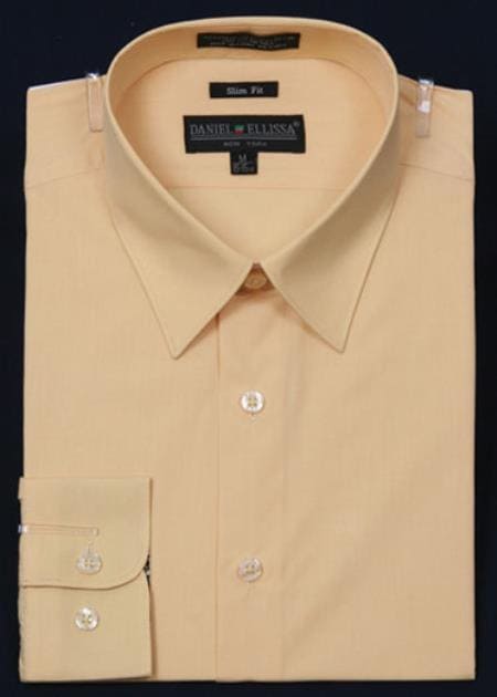 Affordable Clearance Mens Corn Dress Shirt Sale Online Trendy - AlbertoNardoniStore