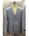 Blue Seersucker Suit - AlbertoNardoniStore