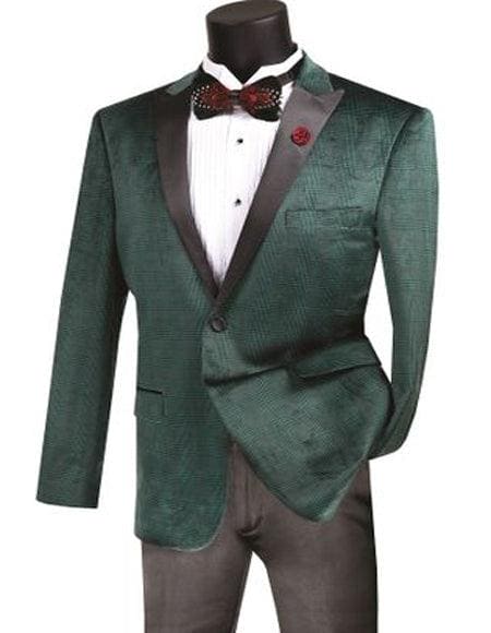 Emerald Green Blazer - Mens Emerald Green Blazer - AlbertoNardoniStore