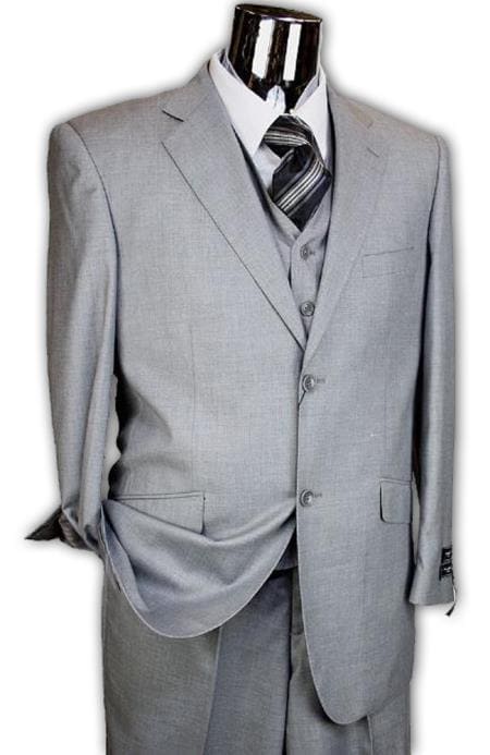 Gray Groomsmen Suits - Grey Groom Suits - AlbertoNardoniStore