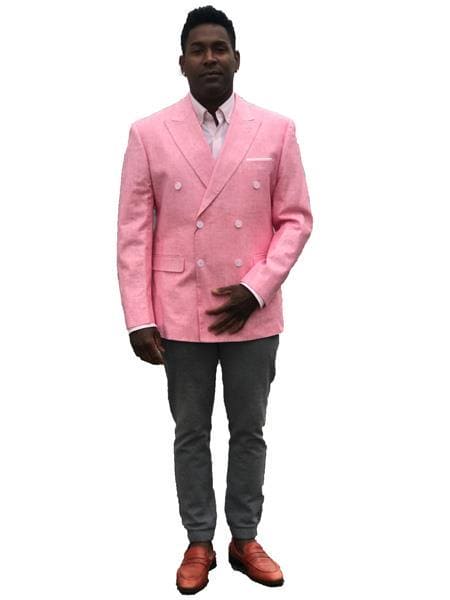 Alberto Nardoni Brand Pink Fuchsia Men's Blazer (Wholesale price $95 (12pc&UPMinimum))