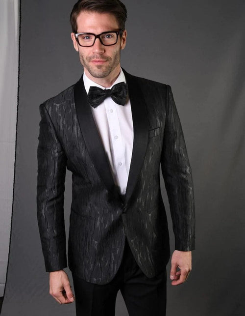 Mens Black Dinner Jacket - Mens Evening jackets - Tuxedo Dinner Jacket - AlbertoNardoniStore