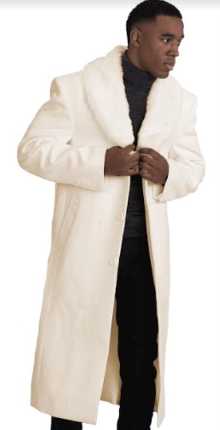 Cream trench coat men best sale