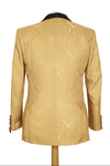 Mens Gold Blazer - Mens Gold Dinner Jacket