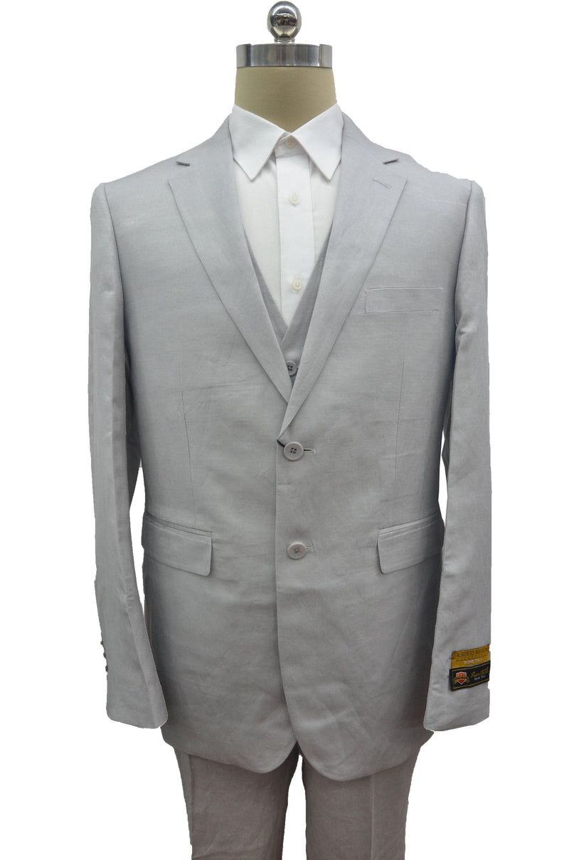 10-B-Linen-2BV Grey - AlbertoNardoniStore