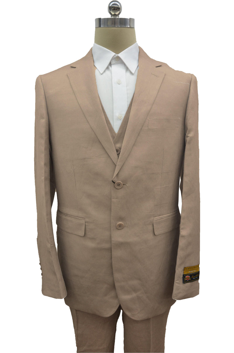 10-B-Linen-2BV Tan - AlbertoNardoniStore