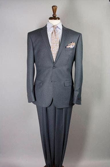 Mens Matching Suit With Shirt And Tie Combination Combo Deal - State Blue Suit - AlbertoNardoniStore