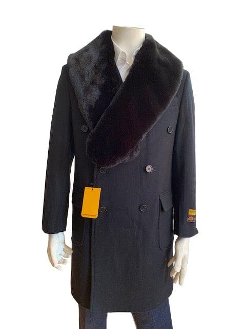 Mens Mid-Length Coats - 3/4 Length Mens Coat - AlbertoNardoniStore