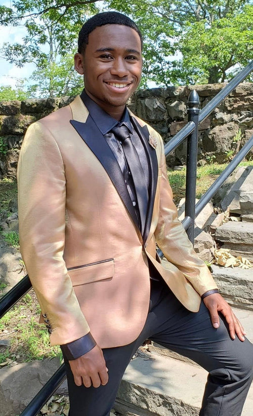 Mens Prom Suit - Slim Fit Young Fitted Homecoming Suit - AlbertoNardoniStore