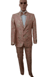Mens Rose Gold Prom Suit - AlbertoNardoniStore