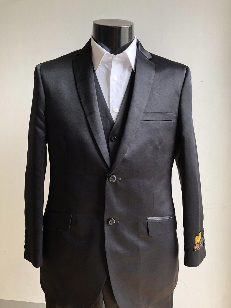 Mens Shark Black Suits Downtown Los angeles - Suits LA $149 - AlbertoNardoniStore