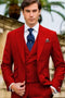 Mens Suits Red - AlbertoNardoniStore