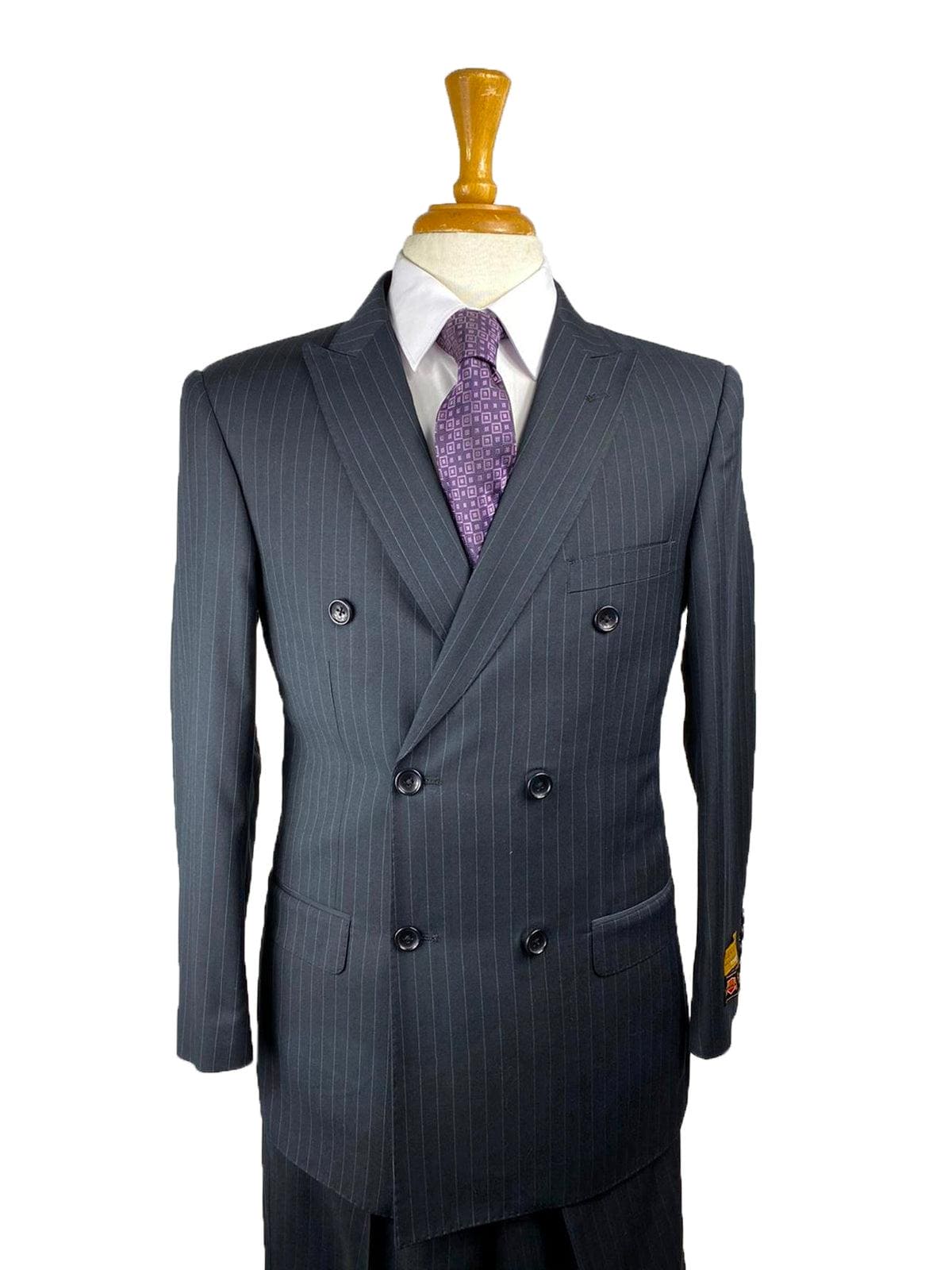 Navy Pins - Mens Wholesale Suit - AlbertoNardoniStore