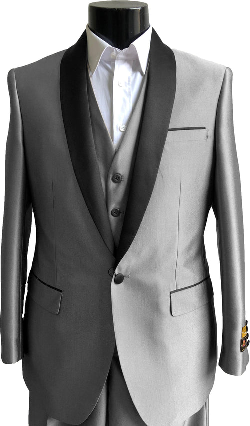 NLO-Shark-Tux Silver - Tuxedo Wholesale Distributors - AlbertoNardoniStore