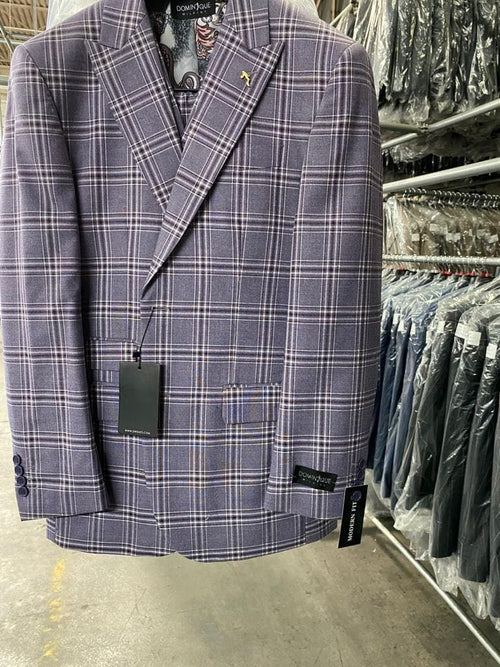 Plaid Suit - AlbertoNardoniStore