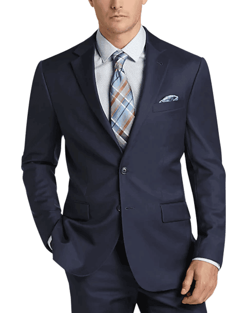 Portly Suit - Executive Slim Fit Suit
