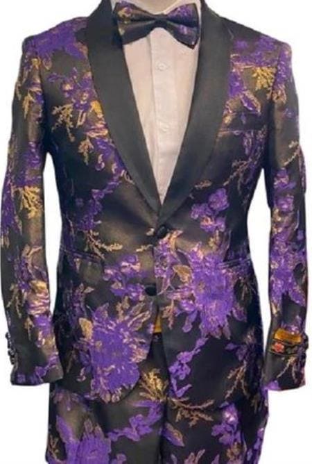 Purple Pimp Suit - AlbertoNardoniStore