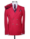 Red Prom Suit - Red Prom Tux - Red Suits For Prom - AlbertoNardoniStore