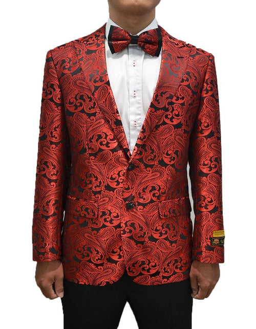 Red Prom Suit - Red Prom Tux - Red Suits For Prom - AlbertoNardoniStore
