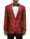 Red Prom Suit - Red Prom Tux - Red Suits For Prom - AlbertoNardoniStore