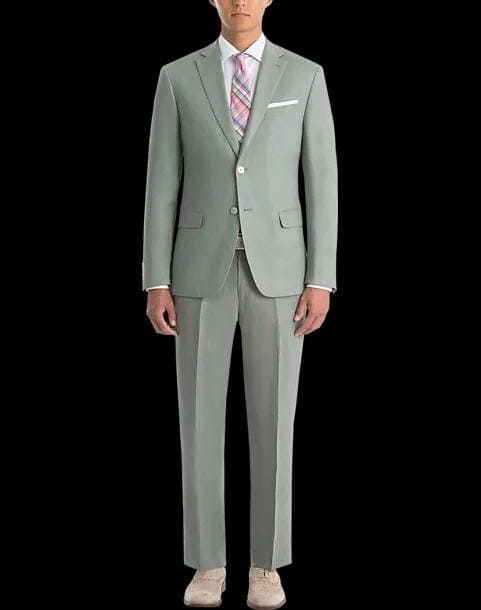 Sage Green Groomsmen Suit - AlbertoNardoniStore