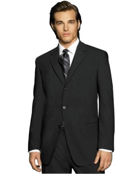 Men's Wine Three Button Suit main image 1