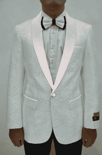 Mix and Match Suits Men's Suit Separates Wool White Suit By Alberto Nardoni Brand main image 1