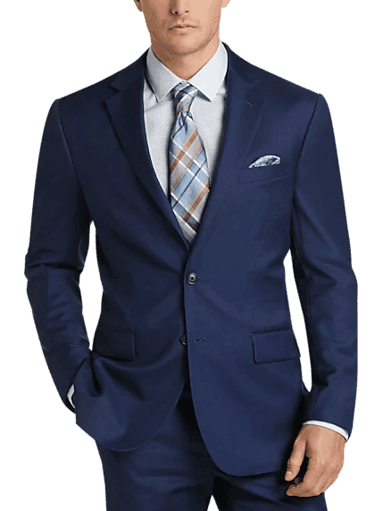 Wool-02 Modern Fit Wool Suit