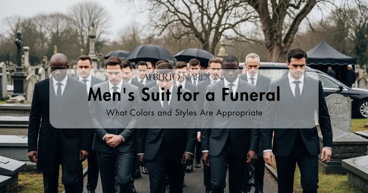 Men's Suit for a Funeral: What Colors and Styles Are Appropriate