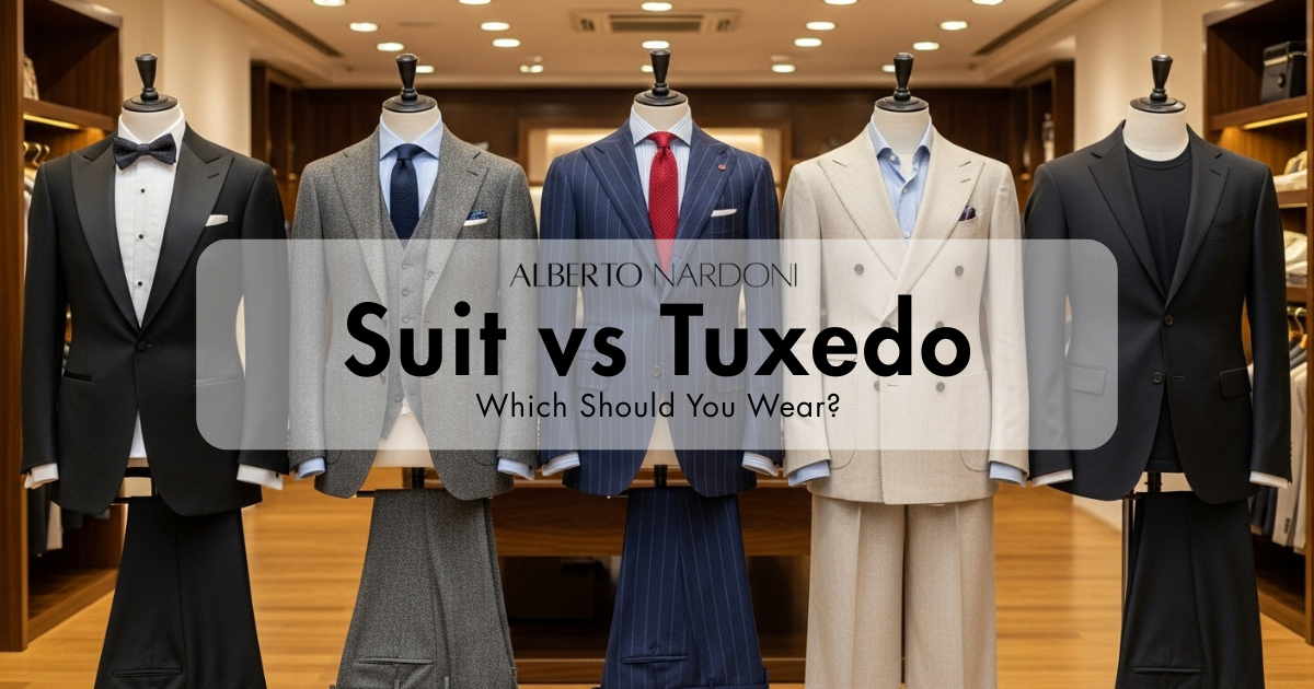 Suit vs Tuxedo: Which Should You Wear?