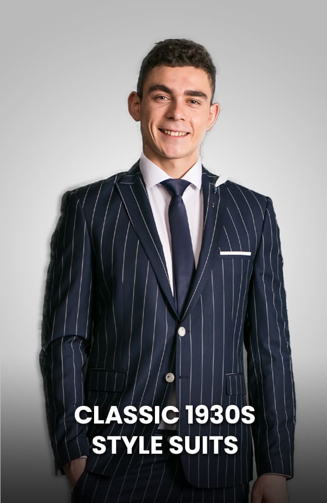 Classic 1930s Style Suits for a Timeless Look