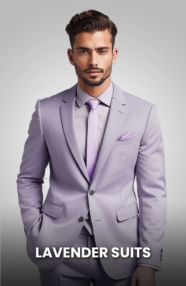 Men's Lavender Suits