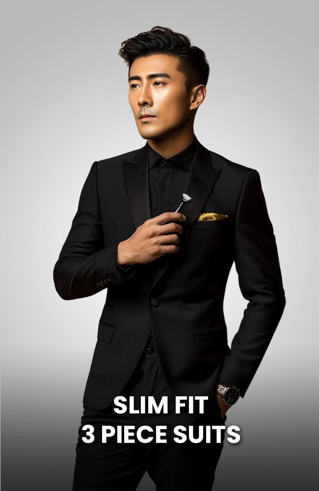 Slim Fit 3 Piece Suits: Premium Quality and Fit