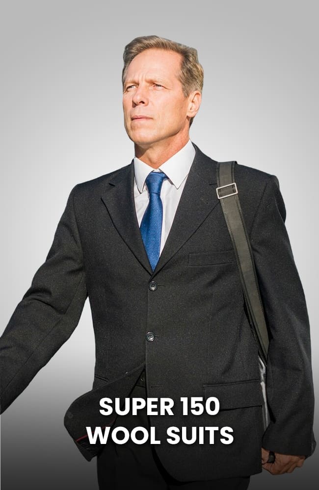 Super 150 Wool Suit: Premium Quality Selection