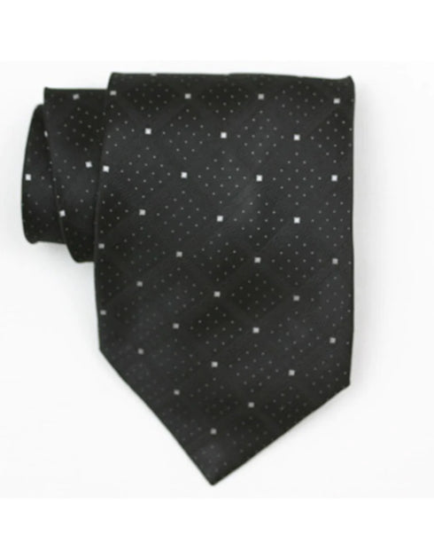 Designer Neck Ties Black Diamond Neck Tie