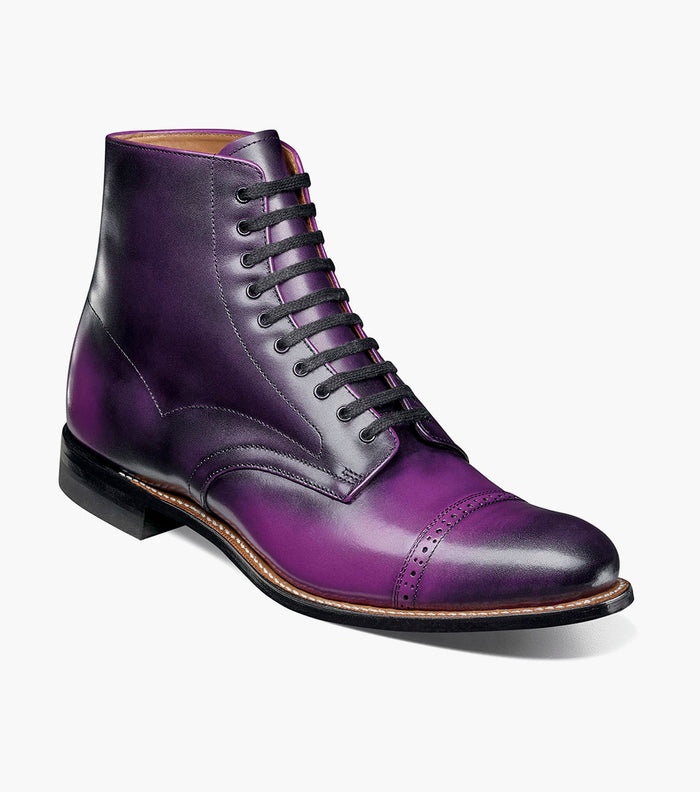Stacy Adams Madison Cap Toe Lace Up Boot by Stacy Adams Shoes