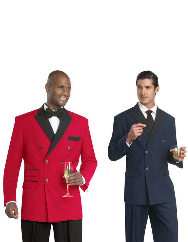 Red & Navy Double Breasted Tuxedos