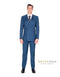 Mens Cheap Blue Suit Indigo Double Breasted Suit