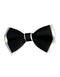 Designer Bow Ties Black & White Bow Tie