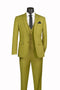 Men's Moss Solid Three Piece Suit