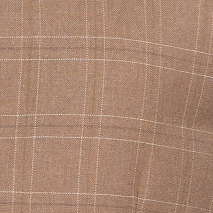 Men's Toast Windowpane Three Piece Suit