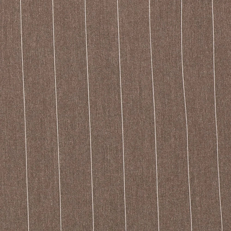 Men's Brown Pinstripe Double Breasted Suit