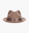 ASH FEDORA Crushable Wool Felt Pinch Front Hat