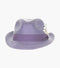 BELMONT FEDORA Poly Braid Pinch Front Hat
