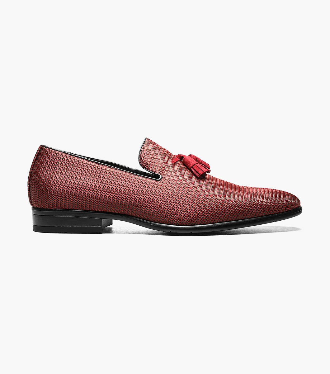 Stacy Adams Tazewell Plain Toe Tassel Slip On by Stacy Adams Shoes