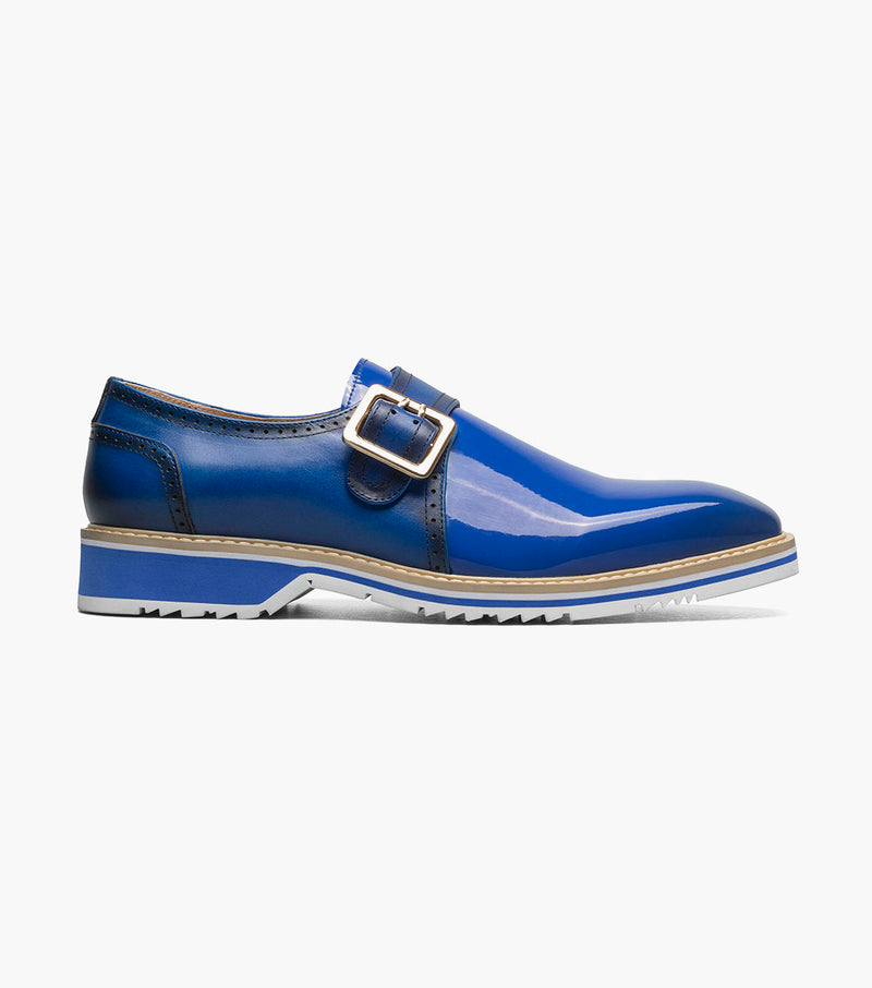 Stacy Adams Bartram Plain Toe Monk Strap by Stacy Adams Shoes